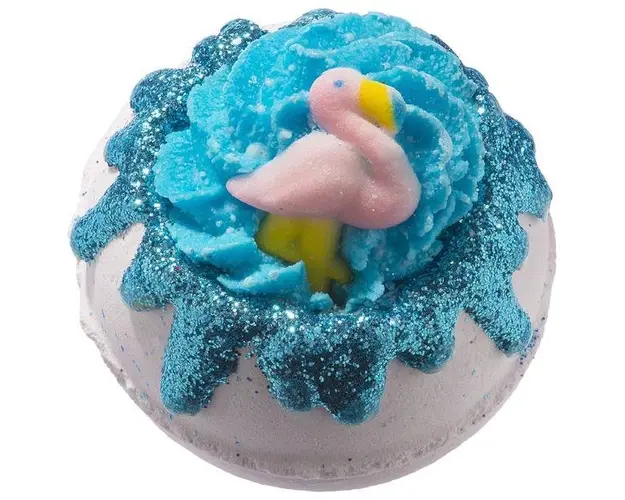 Bila efervescenta de baie Flock Star, Bomb Cosmetics, 160 gr