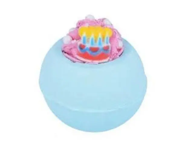 Bila efervescenta de baie, Happy Bath-day, Bomb Cosmetics, 160 gr 