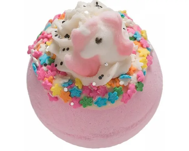 Bila efervescenta de baie I Believe In Unicorns, Bomb Cosmetics, 160 gr