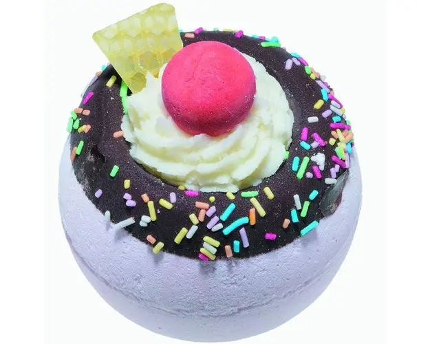 Bila efervescenta de baie Move Over Pavlova, Bomb Cosmetics, 160 gr