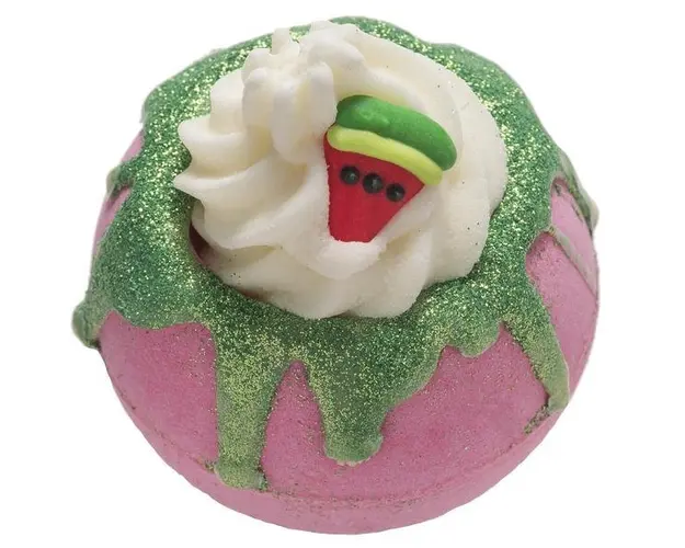 Bila efervescenta de baie One In A Melon, Bomb Cosmetics, 160 gr 