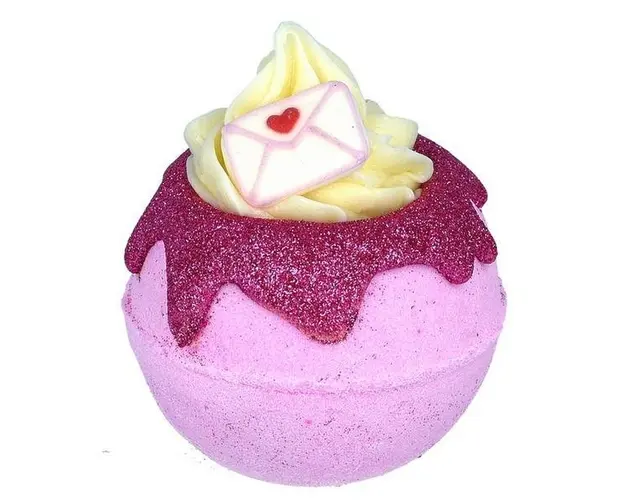 Bila efervescenta de baie Scent With Love, Bomb Cosmetics, 160 g