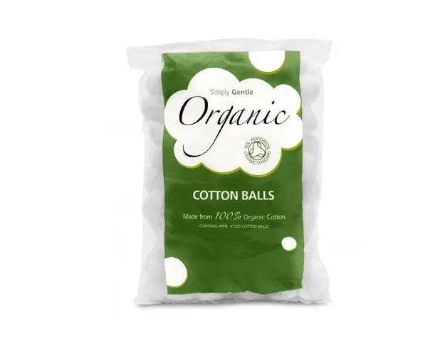 Bile de Vata din Bumbac Organic Macdonald and Taylor, 100 buc