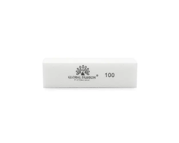 Buffer unghii #100 - White, 1 buc
