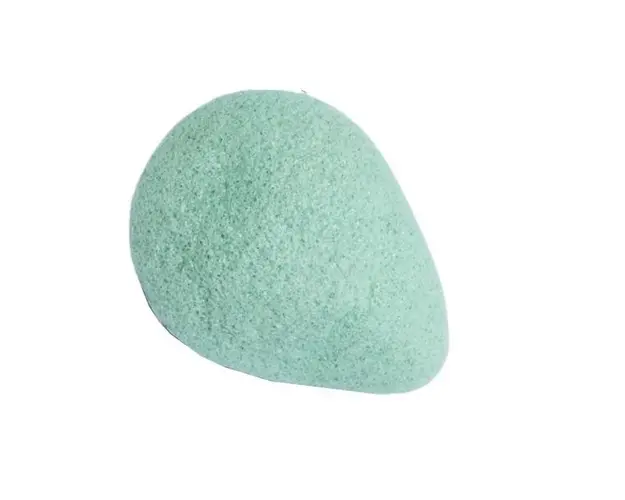 Burete Konjac cu Aloe Vera pentru ten sensibil, demachiere si exfoliere bland