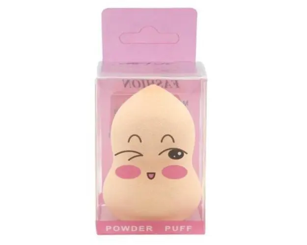 Burete make-up, pentru fond de ten, bej