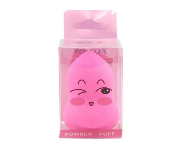 Burete make-up, pentru fond de ten, roz