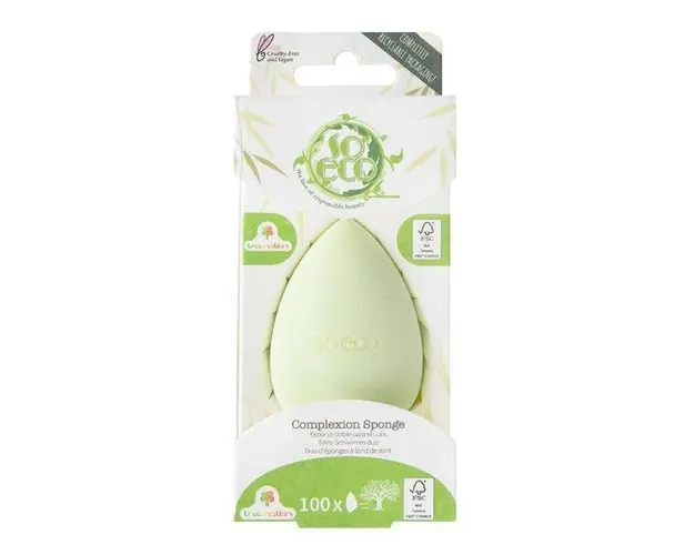 Burete pentru Aplicarea Fondului de Ten - So Eco Complexion Sponge, 1 buc