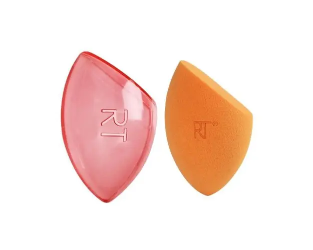 Burete pentru Machiaj - Real Techniques Miracle Complexion Sponge Makeup Blender + Travel Case, 1 buc