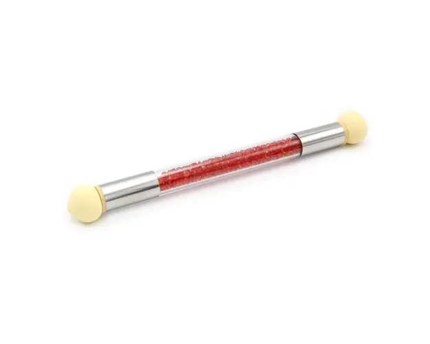 Buretele pentru ombre, aeropuffing (6 rezerve), red