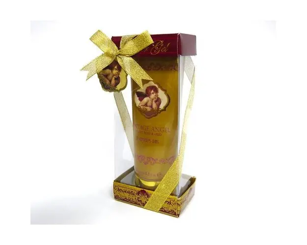 Cadou Gel de dus Angel Red Vintage Village Cosetics 200 ml