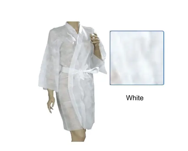 Camasa tip Kimono Alba - Prima Nonwoven White Kimono