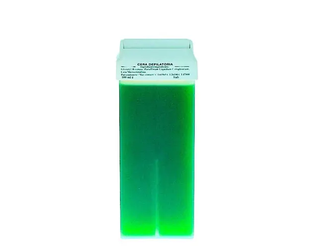 Cartus Ceara Epilat Unica Folosinta Azulena - Prima Liposoluble Classic Wax Green With Applicator 100 gr
