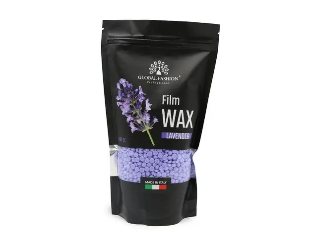 Ceara depilatoare Global Fashion 450 gr, lavanda