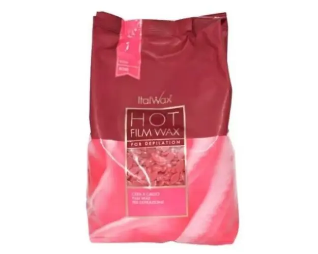 Ceara elastica pentru Epilat piele sensibila Rosa Italwax, 500 g