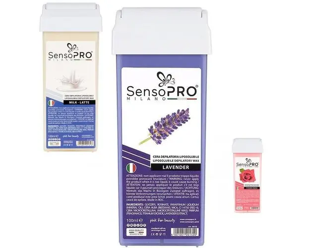 Ceara Epilat Unica Folosinta SensoPRO Milano, Rezerva 3x100 ml/buc