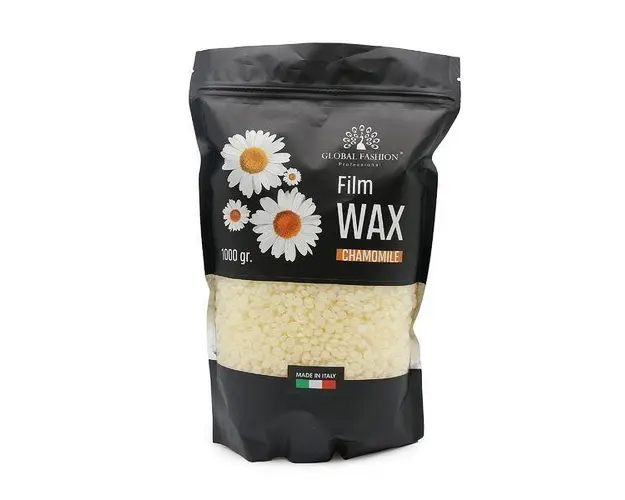 Ceara pentru epilare Global Fashion 1000 gr, Chamomille