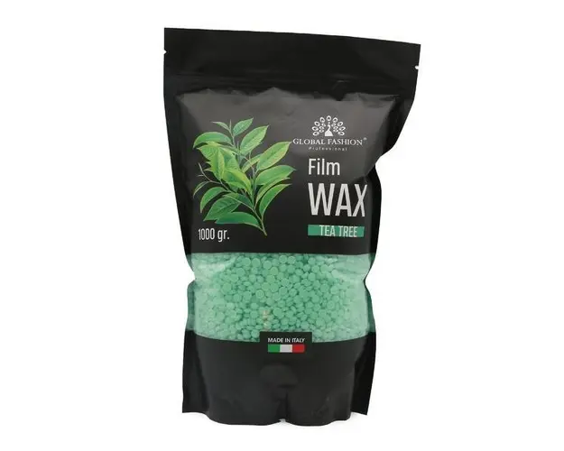 Ceara pentru Epilare Global Fashion, 1000 gr, Tea Tree