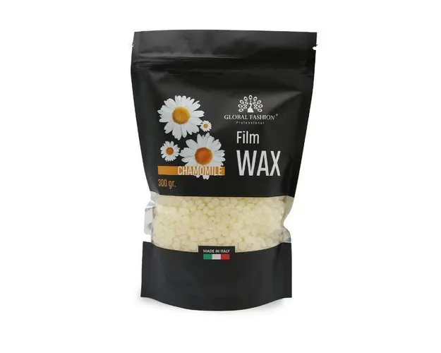 Ceara pentru epilare Global Fashion 300 gr, Chamomille