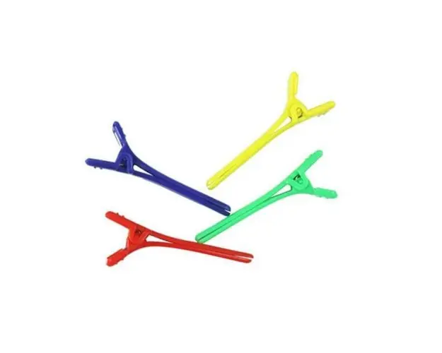 Clipsuri colorate par 4,5 cm, 100 buc