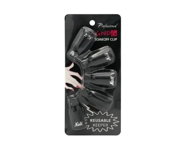 Clipsuri pentru indepartarea ojei semipermanente set 5 buc - Black