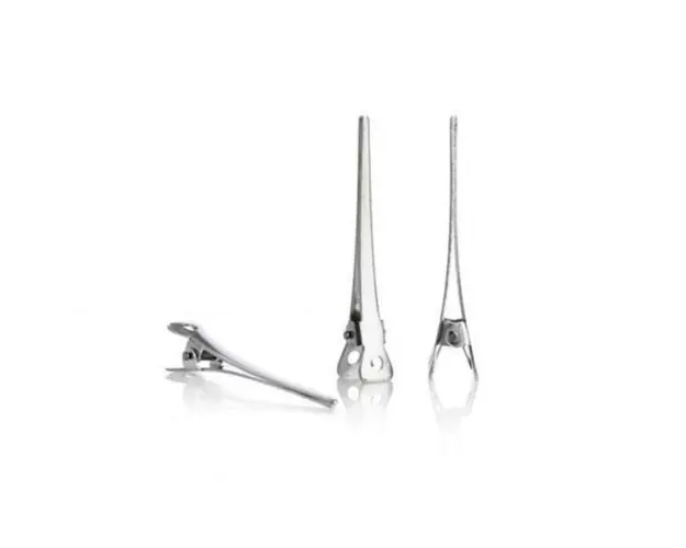 Clipsuri pentru par - aluminiu Labor Pro, 144 buc
