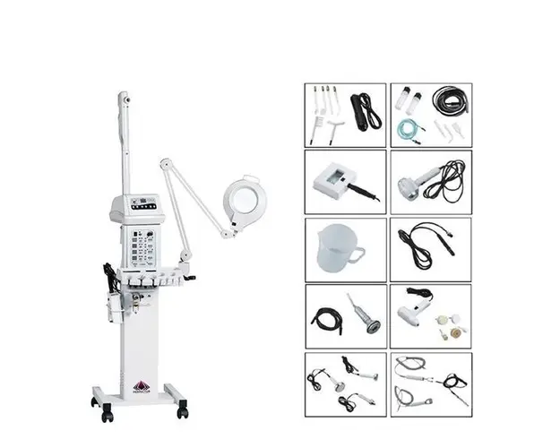 Combina Cosmetica Profesionala 14in1 Dermabraziune, Ultrasunete, Lifting Multipolar RF, Ten si Ochi Microcurent BIO, Radiofrecventa Masca LED Lifting Profesional Salon