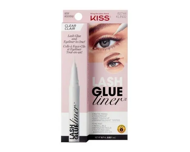 Contur de ochi adeziv KissUSA Lash Glue Liner Clear