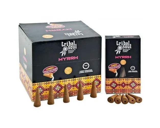 Conuri Parfumate Backflow Mir Tribal Soul, 10 buc jumbo