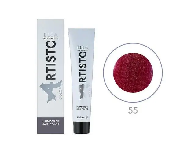 Corector de culoare Elea Professional Artisto Color, 55 Roz, 100 ml