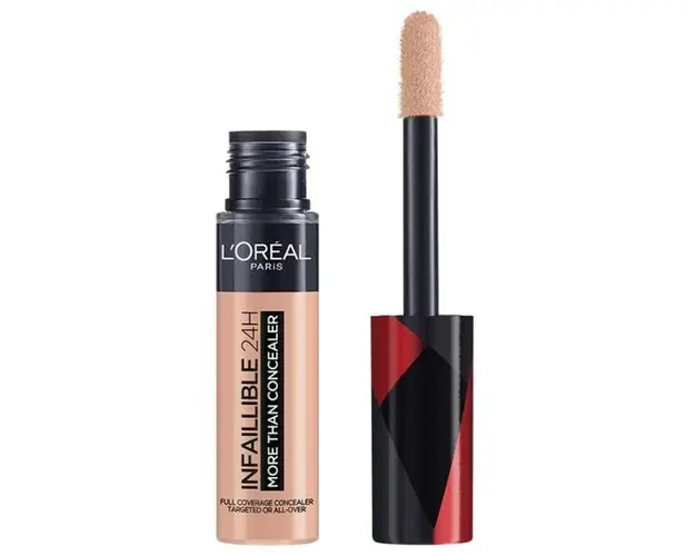 Corector - L&#039;Oreal Paris Infailible 24H More Than Concealer, nuanta 324 Oatmeal, 11 ml
