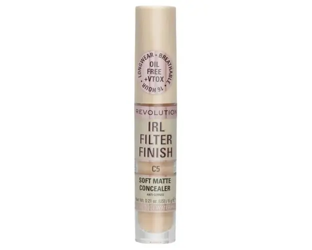 Corector - Makeup Revolution IRL Filter Finish Concealer, nuanta 5, 6 g