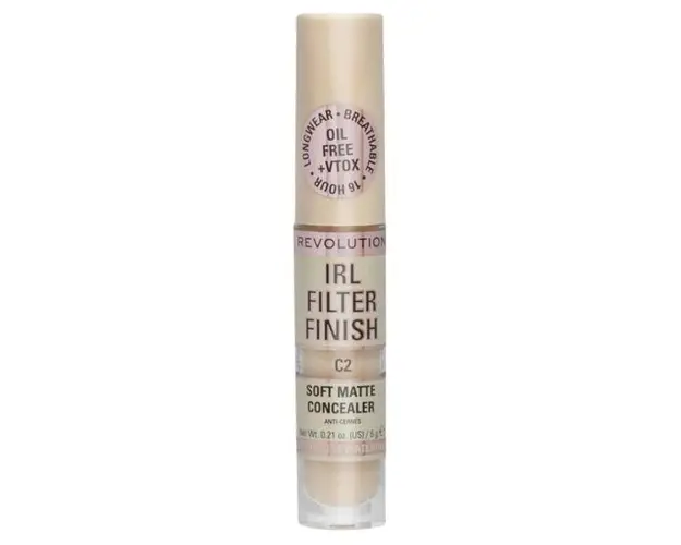 Corector - Makeup Revolution IRL Filter Finish Concealer, nuanta C2, 6 g