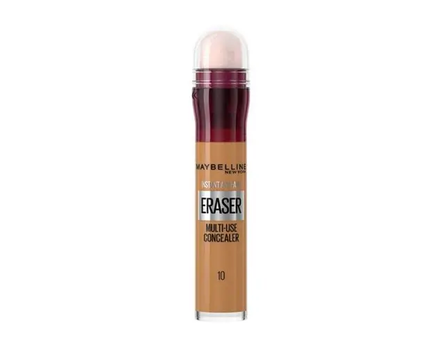 Corector Universal - Maybelline Instant Anti-Age Eraser Multi-Use Concealer, nuanta 10 Caramel, 6.8 ml