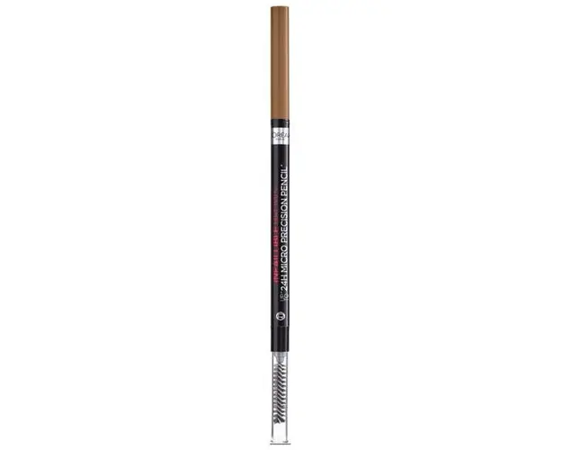 Creion cu Varf Ultra-Precis pentru Definirea Sprancenelor - L&#039;Oreal Paris Skinny Definer, nuanta 5.0 Brunette, 0.85 g