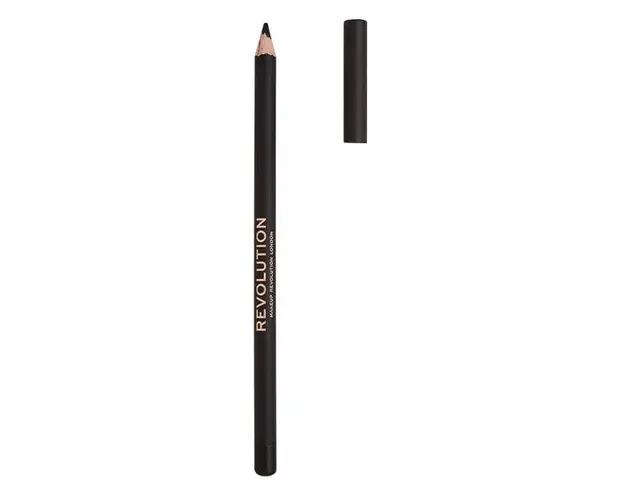 Creion de Ochi - Makeup Revolution Kohl Eyeliner, Black, 1 buc