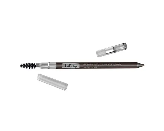 Creion de Sprancene - Eyebrow Pencil Waterproof Isadora 1,1 g, nuanta 32 Dark Brown