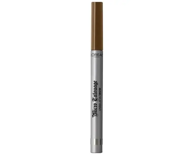 Creion de Sprancene - L&#039;Oreal Paris Micro Tatouage Unbelieva Brow, nuanta 104 Chatain, 5 g