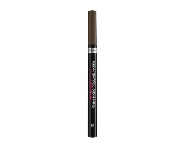 Creion de Sprancene - L&#039;Oreal Paris Micro Tatouage Unbelieva Brow, nuanta 1.0 Ebony, 4,5 ml