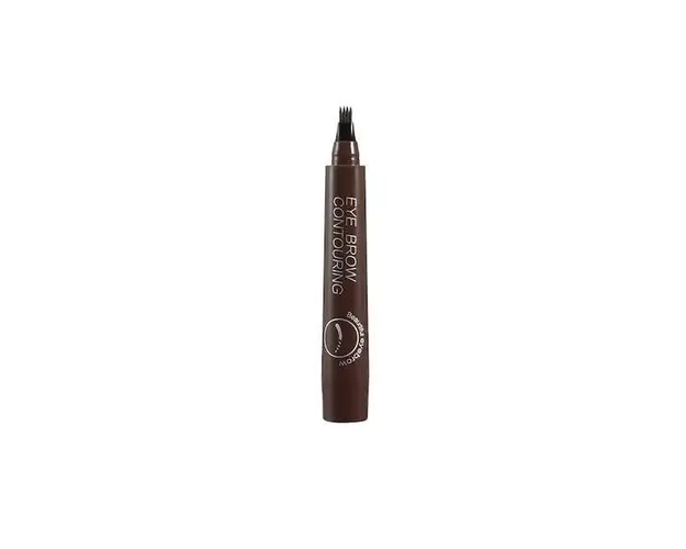Creion pentru sprancene, 3D Microblading, Rezistent la apa, Long Lasting, Tatoo 5 g, Maro inchis 02