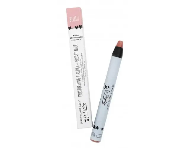 Creion - Ruj Hidratant Mat Glossy Nude - Blush Beauty Made Easy, 6 g