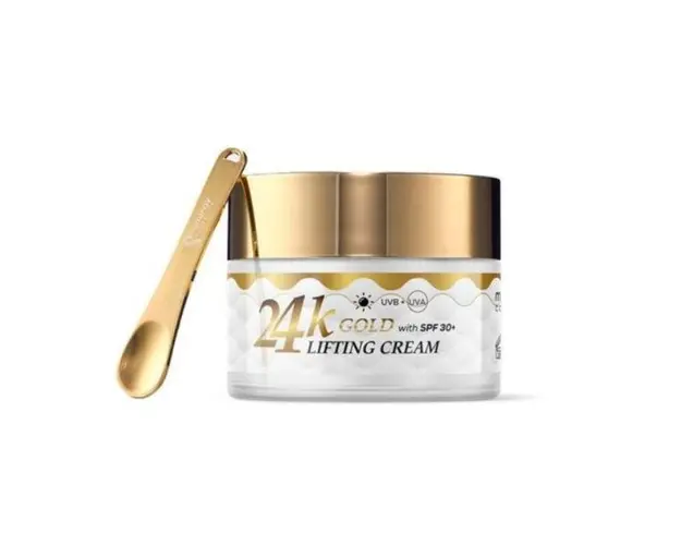 Crema 24k antirid, de zi, cu efect de lifting si SPF30, 50ml
