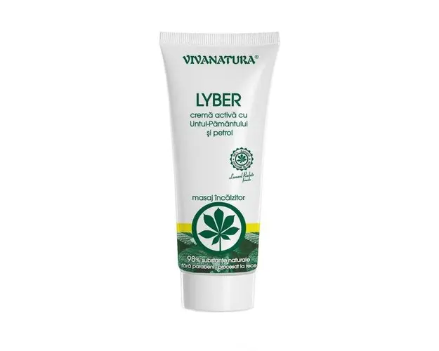 Crema Activa cu Untul Pamantului si Petrol Lyber Vivanatura, 75 ml