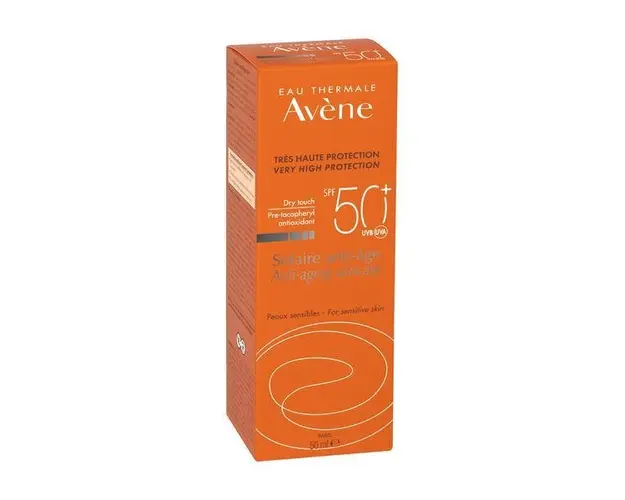 Crema anti-imbatranire pentru protectie solara cu SPF50+, Avene, 50 ml 