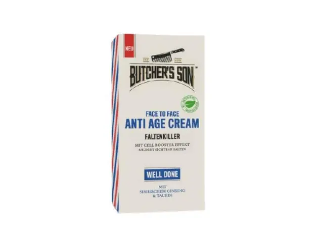 Crema anti-imbatranire pentu barbati Well Done Butcher&#039;s Son 50 ml