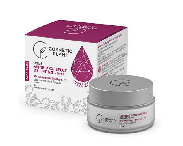 Crema Antirid cu Efect de Lifting cu 2% Matrixyl Cosmetic Plant, 50 ml
