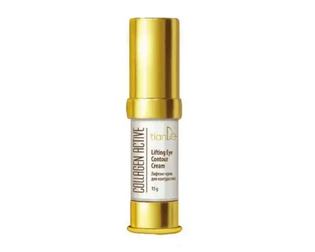 Crema antirid pentru pielea din jurul ochilor, colagen activ tianDe, 15 g