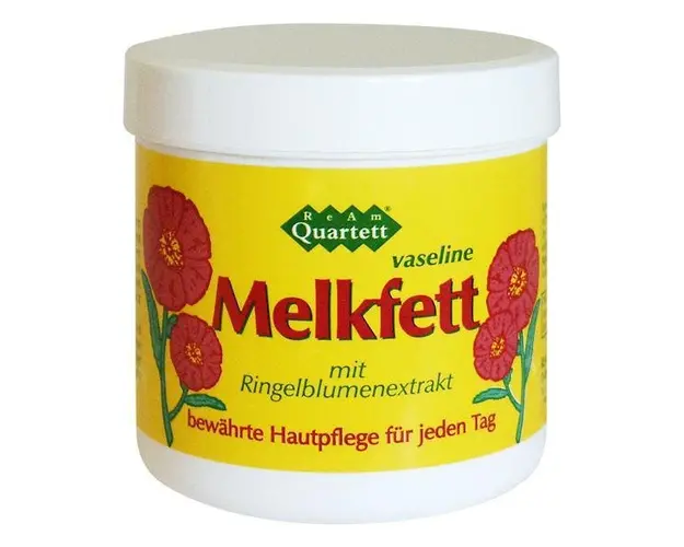 Crema balsam cu vaselina + Galbenele ReAm Quartett Melkfett, 250ml