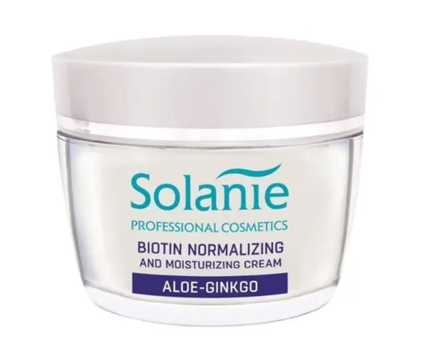 Crema biotina Solanie pentru ten gras, 50 ml