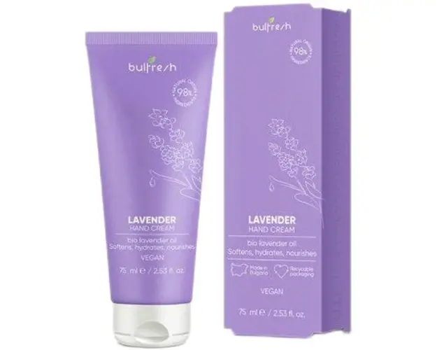Crema Bulfresh pentru maini cu lavanda 75 ml